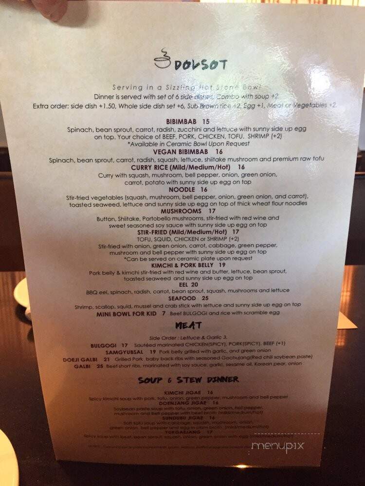 Dolsot Bistro - Mason, OH