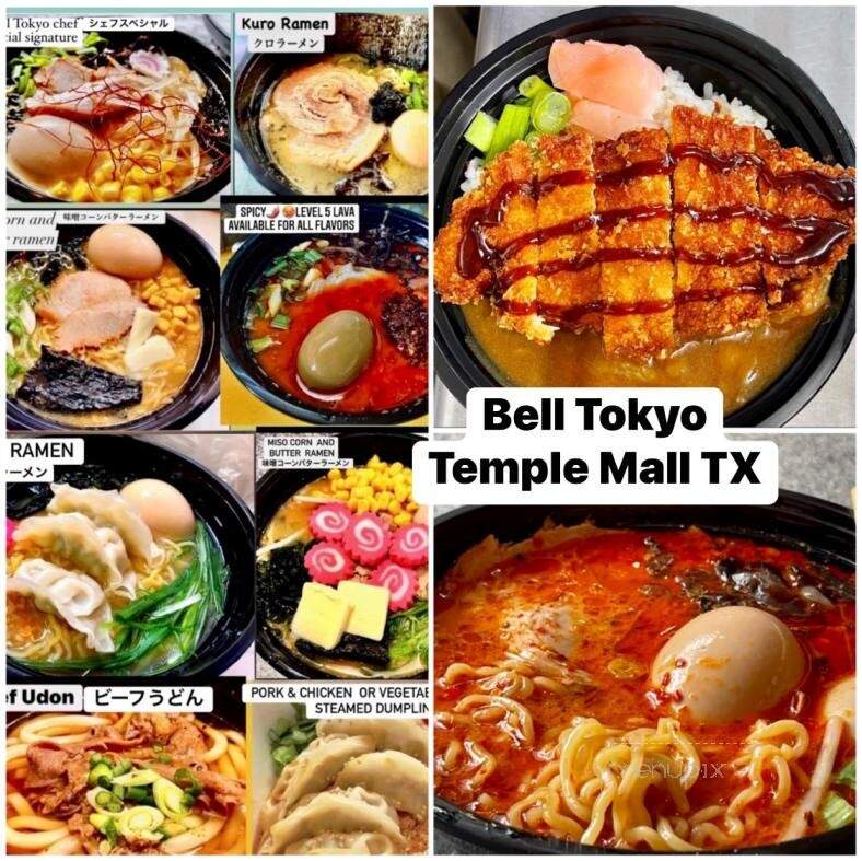 Bell Tokyo - Temple, TX menu_pic