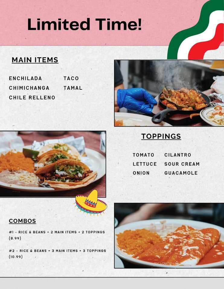 Little Mexico - Kalamazoo, MI menu_pic