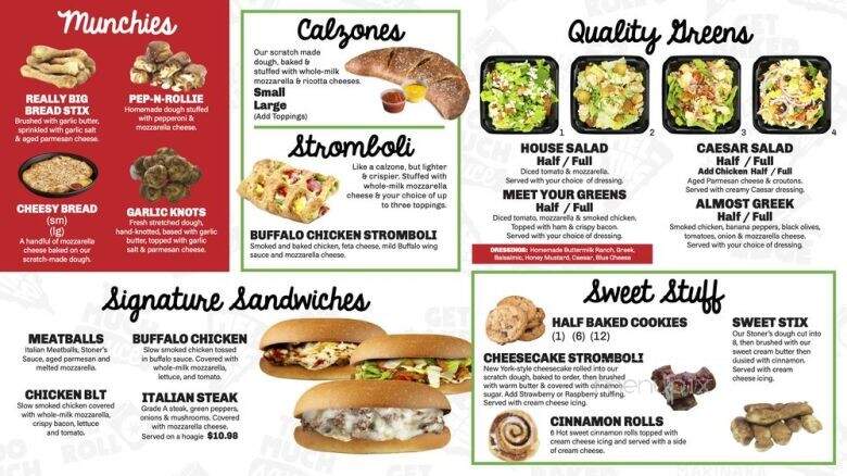 Stoner's Pizza Joint - Denver, CO menu_pic