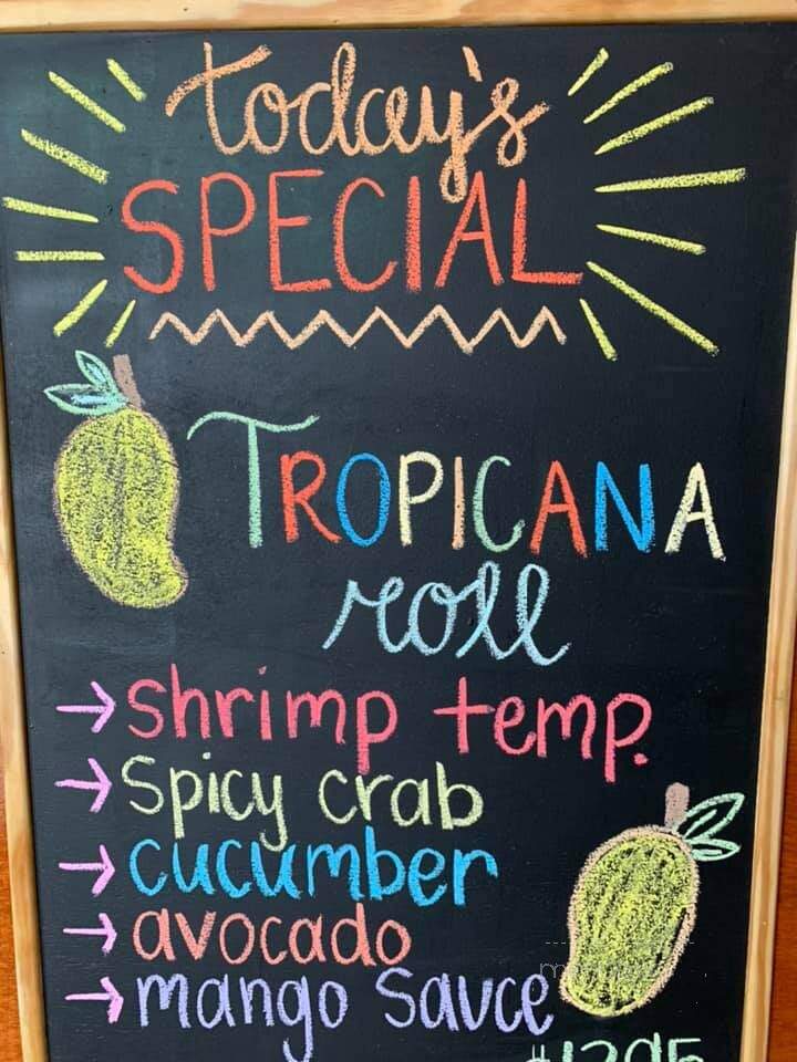 Kizuna - Cedartown, GA menu_pic
