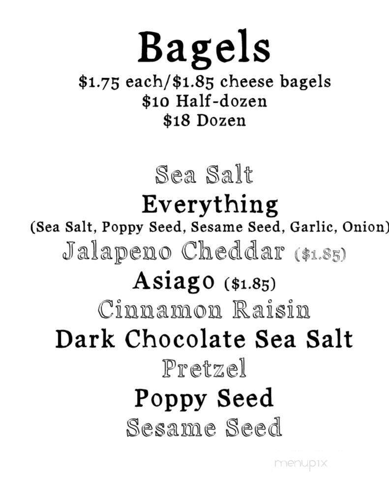 The Sourdough Bagel - Billings, MT menu_pic