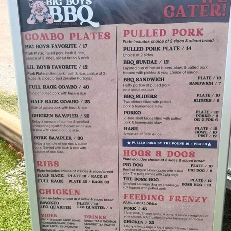 Lazy Creek Tap House - Chapin, SC menu_pic