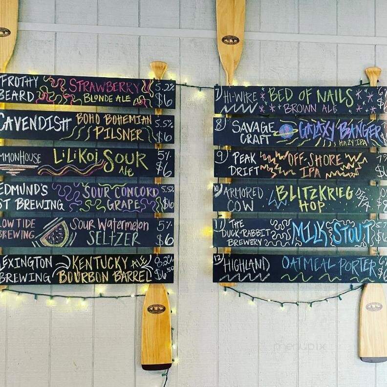 Lazy Creek Tap House - Chapin, SC menu_pic