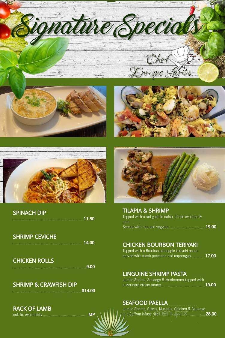 Montez Creekside Kitchen - Whitehouse, TX menu_pic