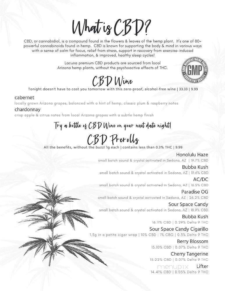 Lacuna Kava Bar - Phoenix, AZ menu_pic