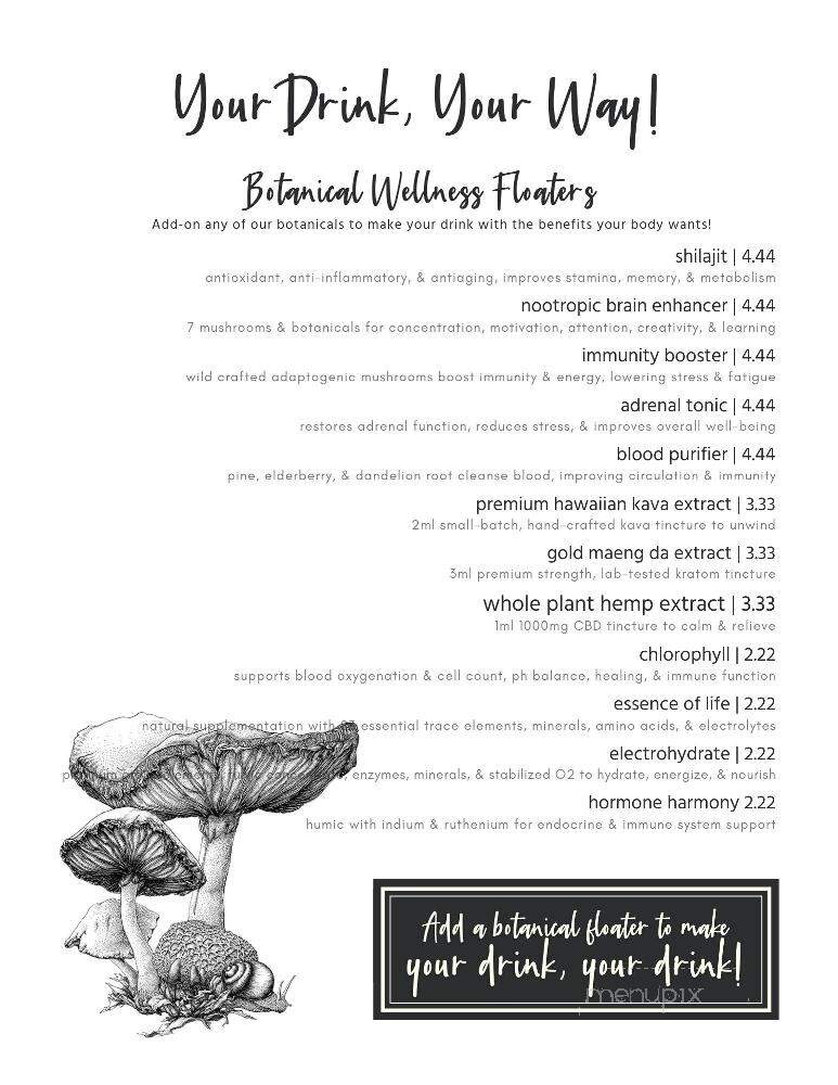 Lacuna Kava Bar - Phoenix, AZ menu_pic