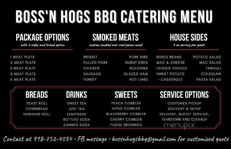 Boss'n Hogs BBQ - Okmulgee, OK