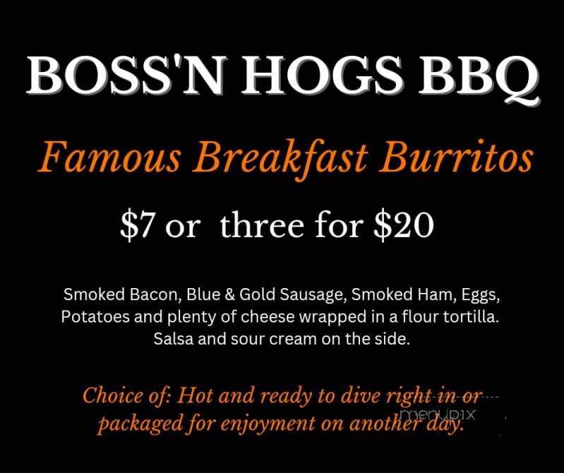 Boss'n Hogs BBQ - Okmulgee, OK