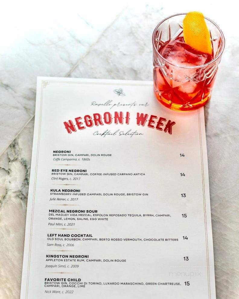 Ravello Ristorante - Montgomery, AL menu_pic