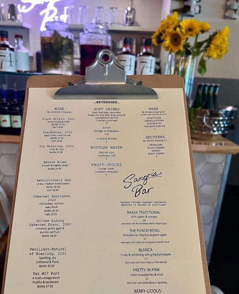 Brasa Wood-Fired Grill - Warren, NJ menu_pic