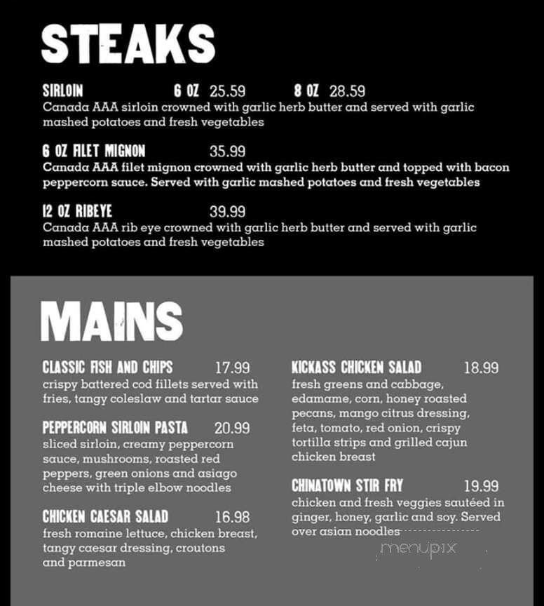 Mr. Mikes - Portage la Prairie, MB menu_pic