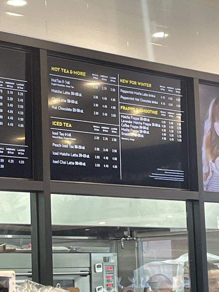 Paris Baguette - Chino Hills, CA menu_pic