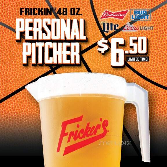 Fricker's - Richmond, IN menu_pic
