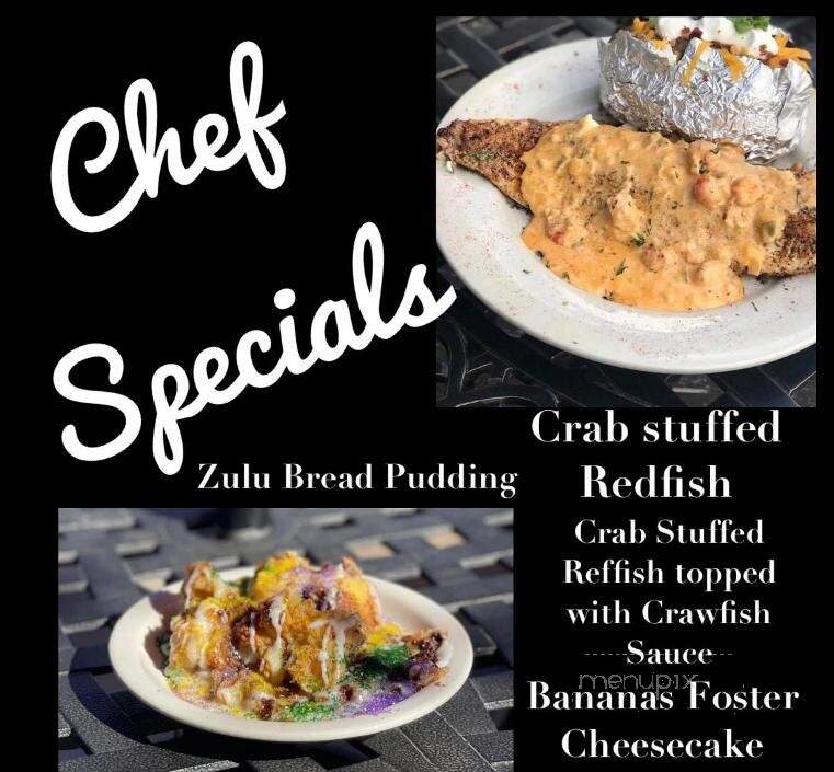 Nina-P's Cafe - Lake Charles, LA menu_pic