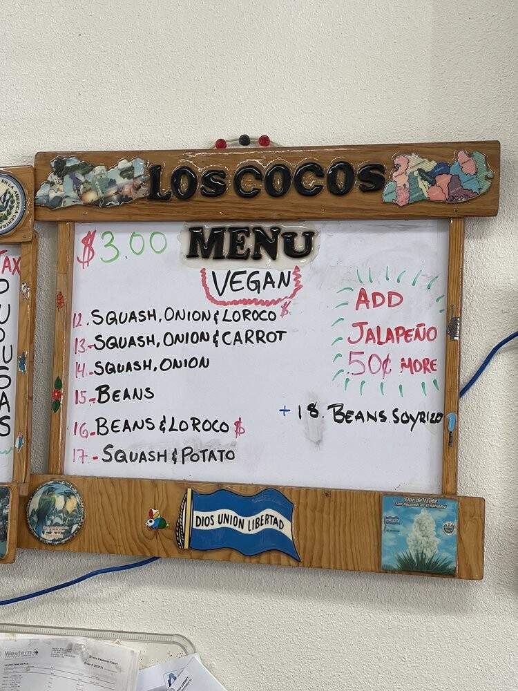 Los Cocos Panaderia y Pupuseria - Los Angeles, CA menu_pic