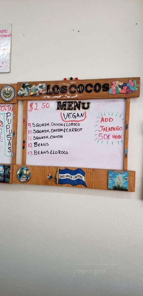 Los Cocos Panaderia y Pupuseria - Los Angeles, CA menu_pic
