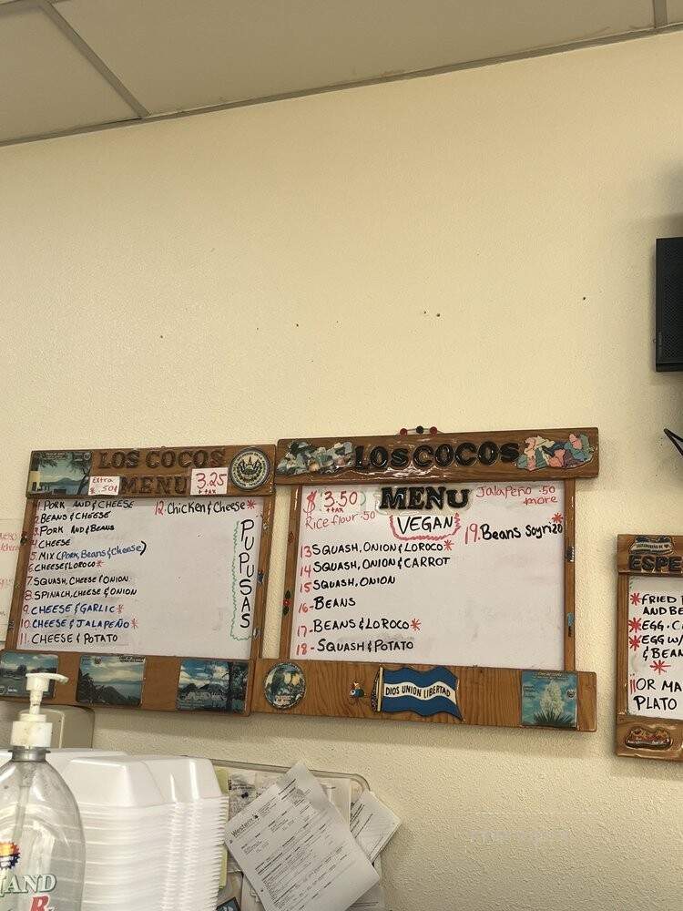 Los Cocos Panaderia y Pupuseria - Los Angeles, CA menu_pic