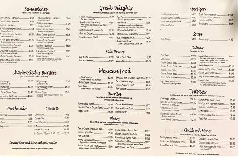 Lemon Grove Cafe - Lemon Grove, CA menu_pic