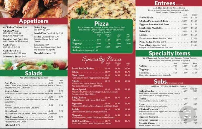 A Touch of Basil - St. Cloud, FL menu_pic