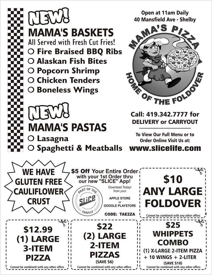 Mama's Pizza - Shelby, OH