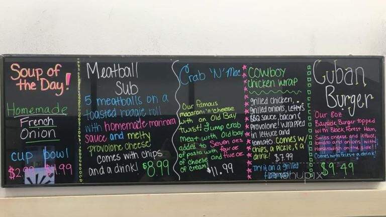 Chesapeake Grille Deli - Bowie, MD menu_pic
