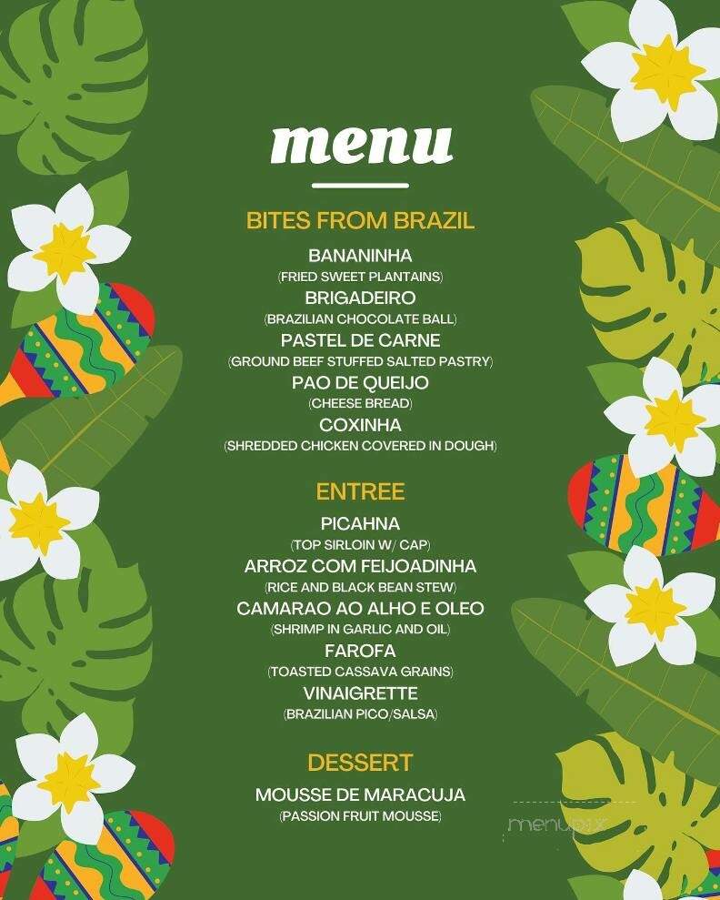 View 202 - Redding, CA menu_pic