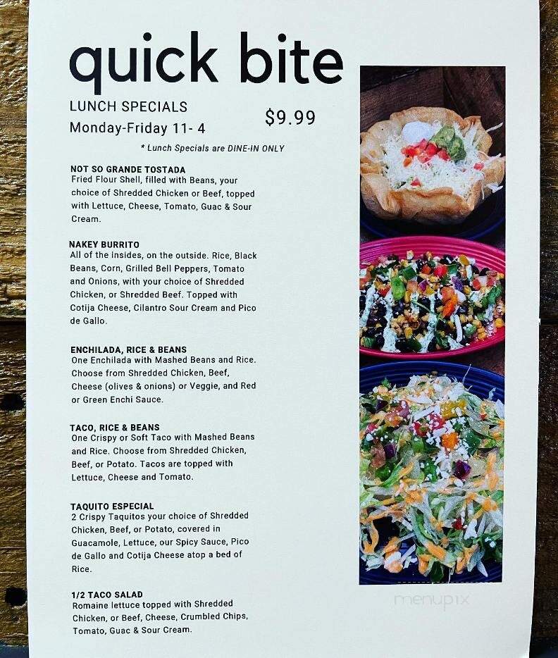 Espiau's - Claremont, CA menu_pic