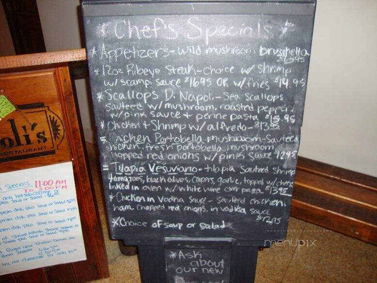 Napoli's Italian Restaurant - Norfolk, NE menu_pic