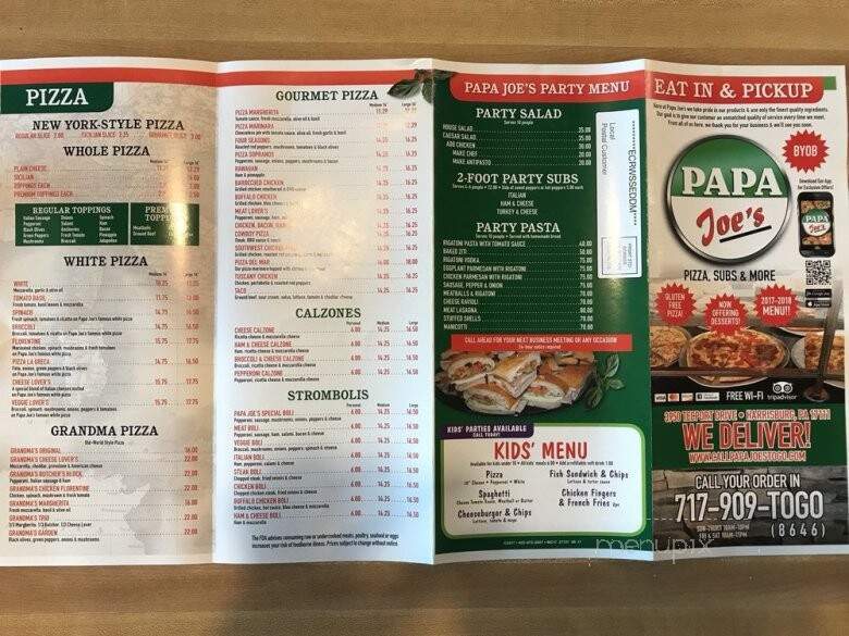 Papa Joe's Pizza & Subs - Harrisburg, PA