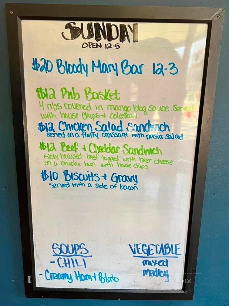 Dock at Bayview - Richland, MI menu_pic