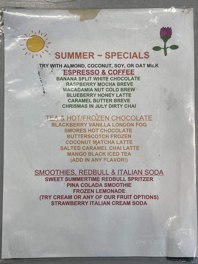 Coffee Studio - Boise, ID menu_pic