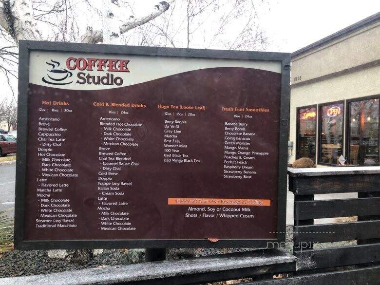 Coffee Studio - Boise, ID menu_pic