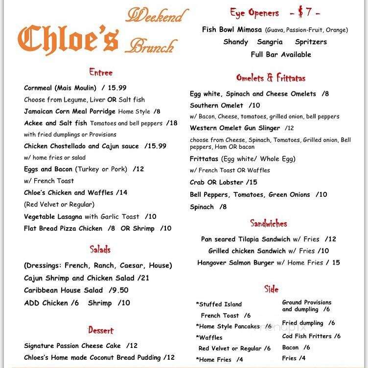 Chloe's Restaurant & Lounge - Brooklyn, NY