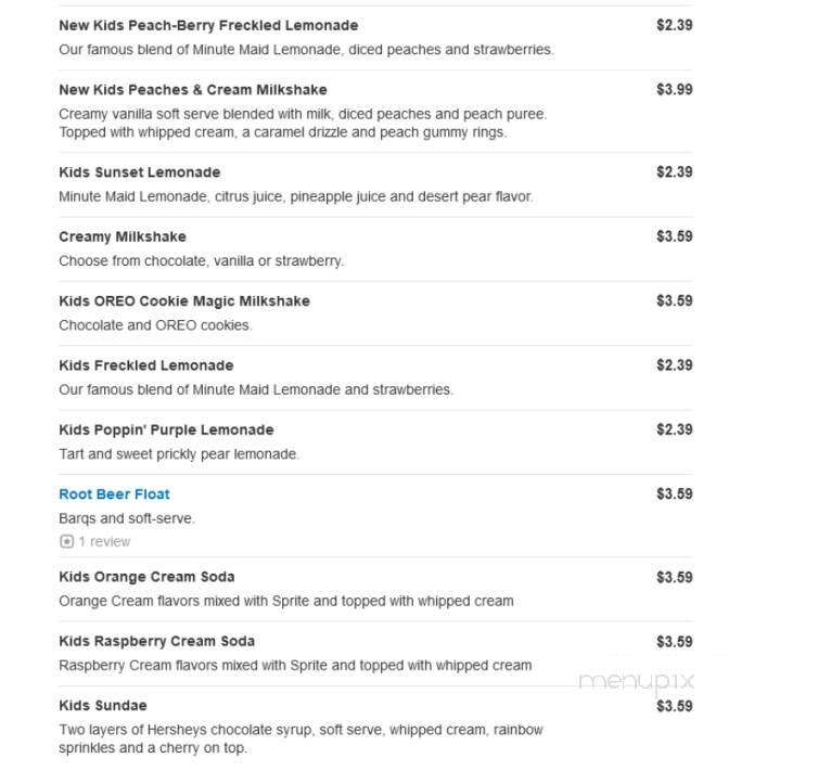 Red Robin - Brick, NJ menu_pic
