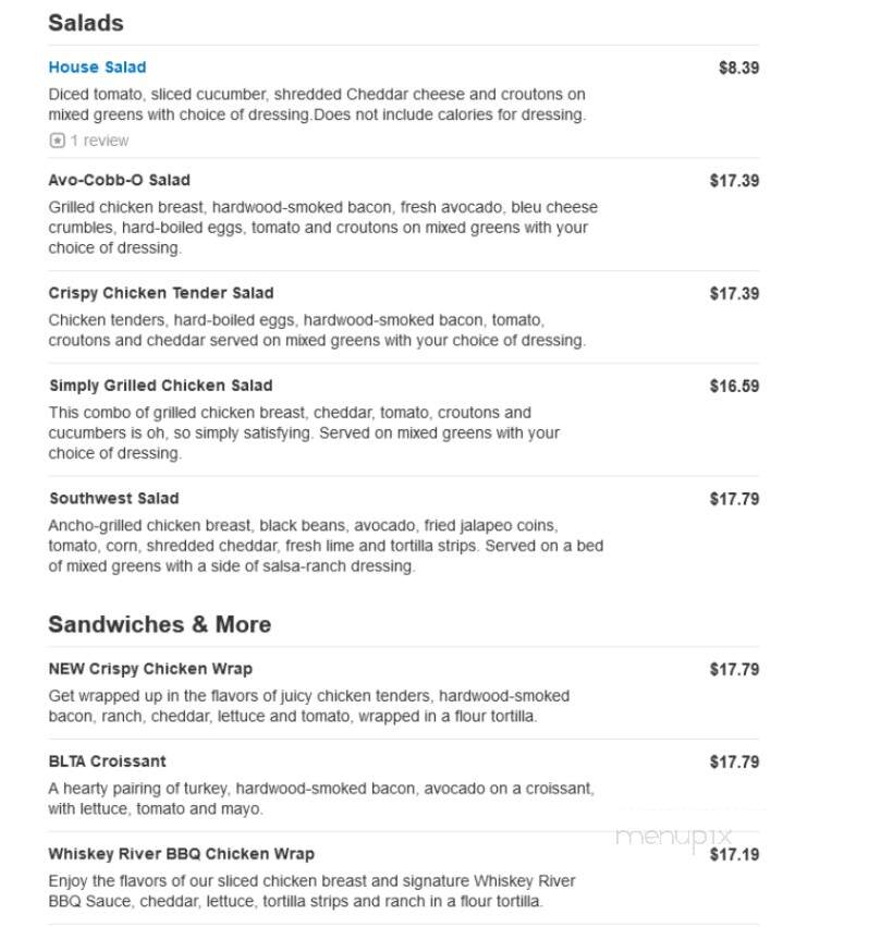 Red Robin - Brick, NJ menu_pic