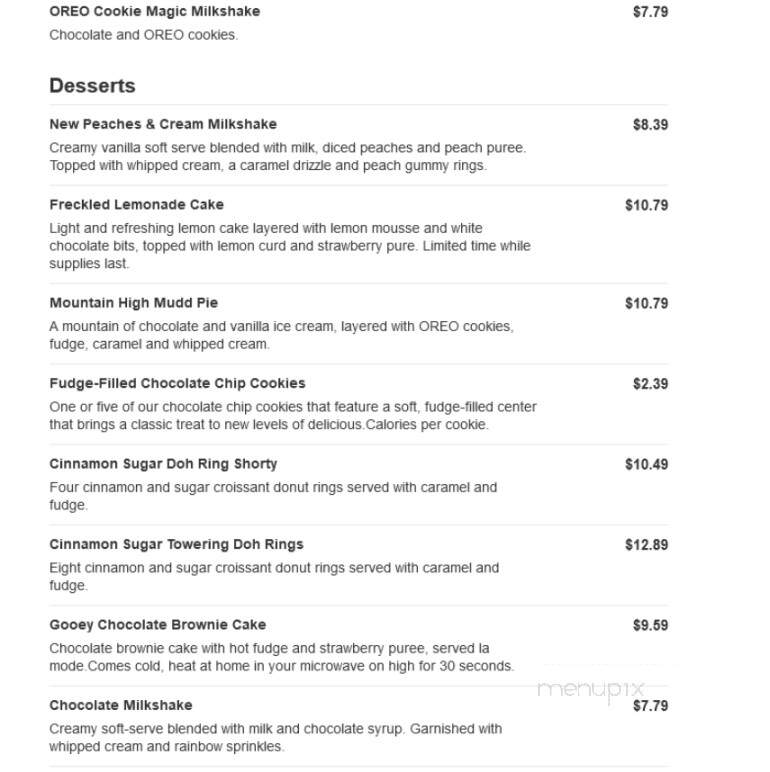 Red Robin - Brick, NJ menu_pic