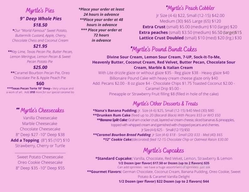 Not Jus' Donuts Bakery - Houston, TX menu_pic