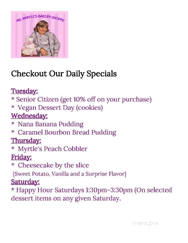 Not Jus' Donuts Bakery - Houston, TX menu_pic
