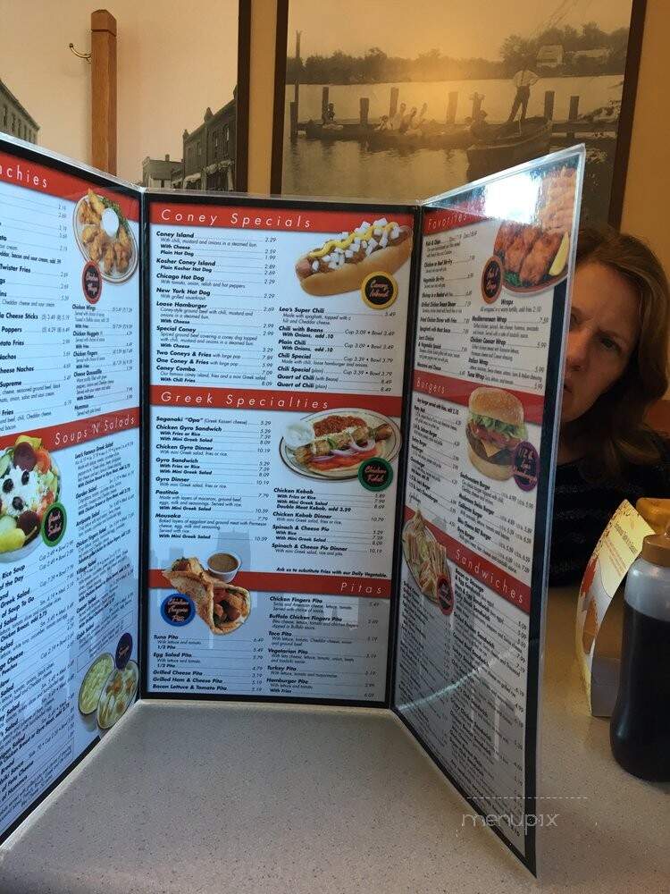 Leo's Coney Island - Lake Orion, MI menu_pic
