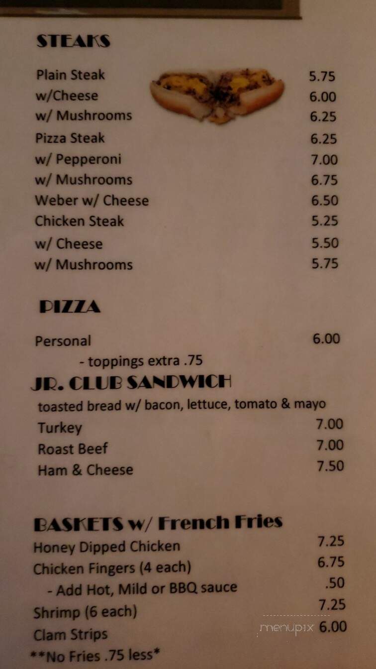 Olde Indian Valley Inn - Souderton, PA menu_pic
