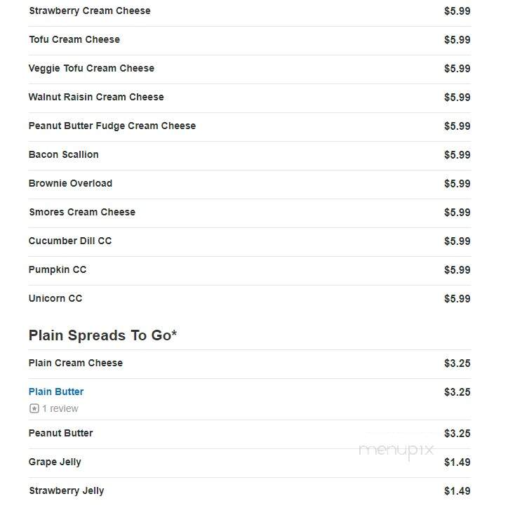 Bagel Exchange - Jackson, NJ menu_pic