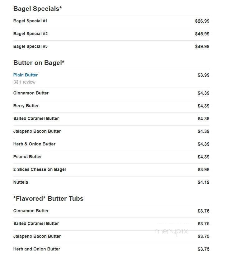 Bagel Exchange - Jackson, NJ menu_pic