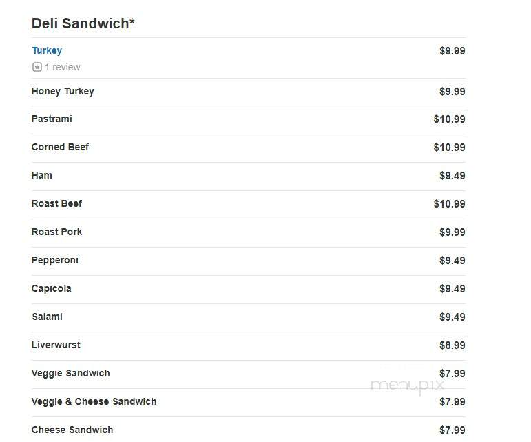 Bagel Exchange - Jackson, NJ menu_pic