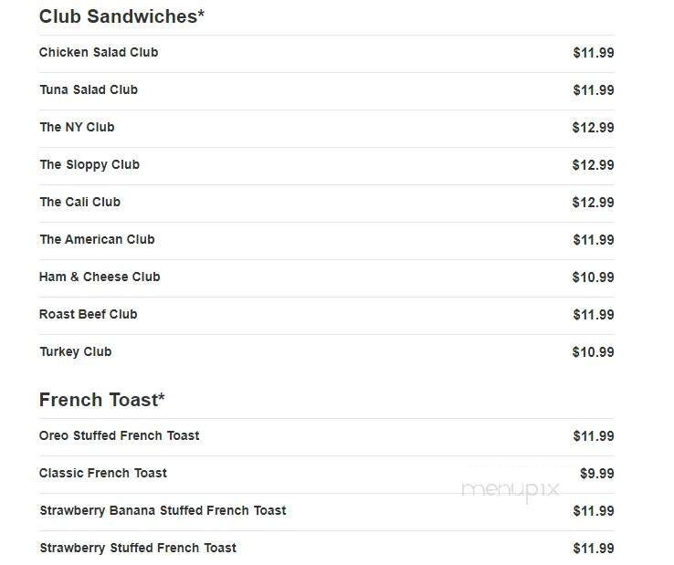 Bagel Exchange - Jackson, NJ menu_pic
