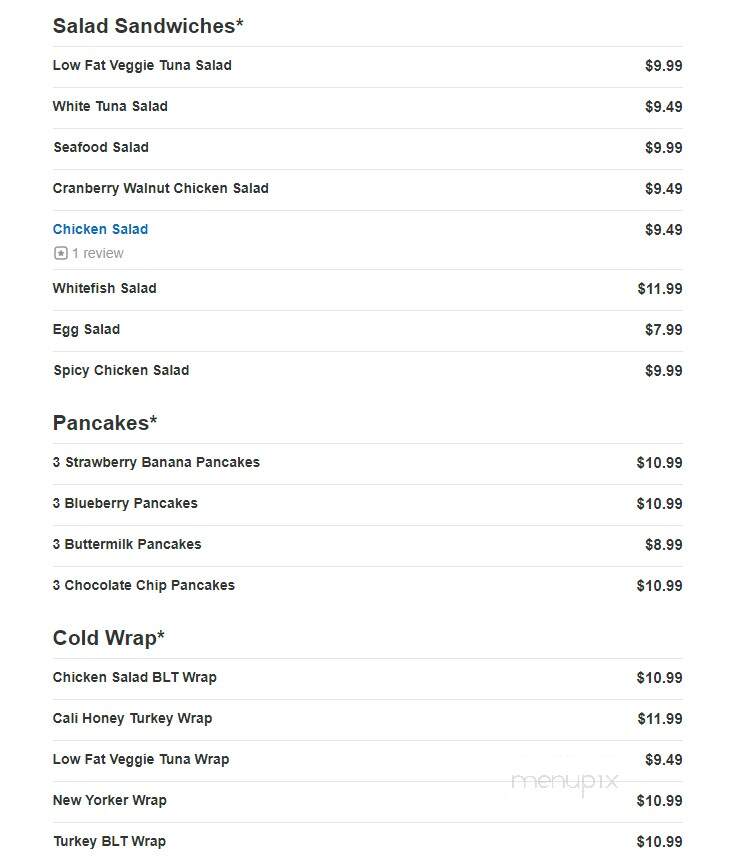 Bagel Exchange - Jackson, NJ menu_pic
