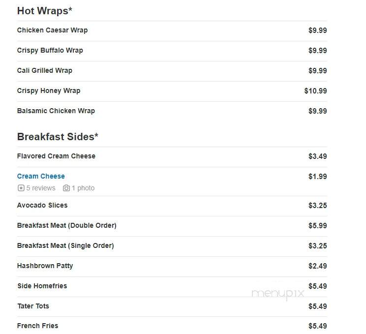 Bagel Exchange - Jackson, NJ menu_pic