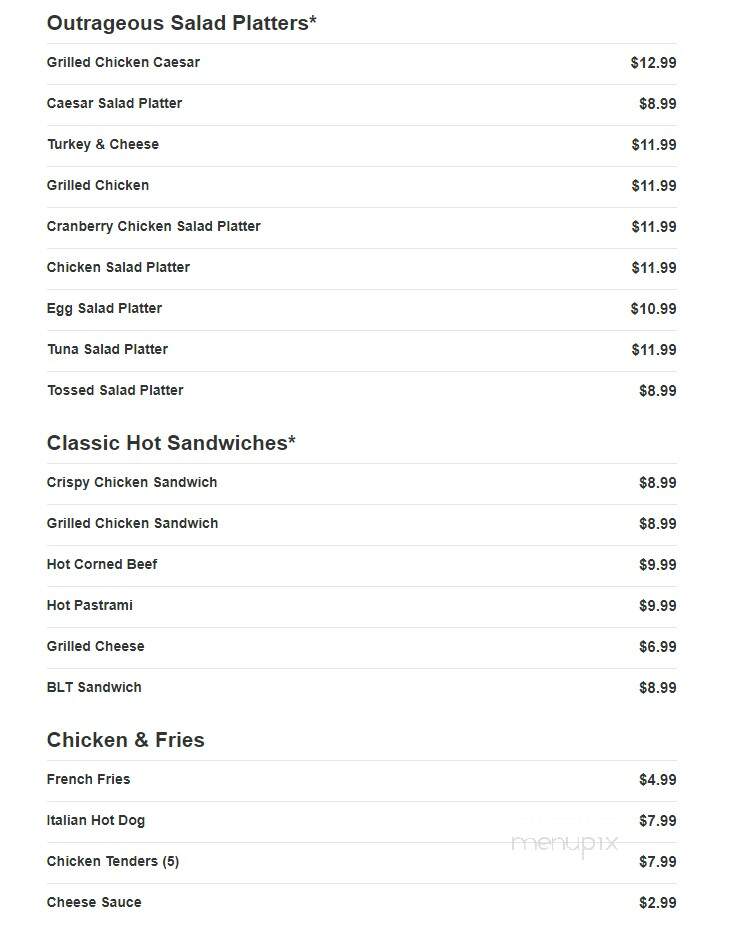 Bagel Exchange - Jackson, NJ menu_pic