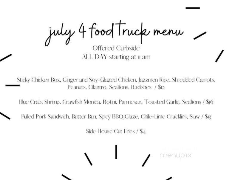 The Lake House - Mandeville, LA menu_pic