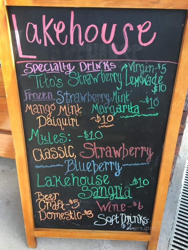 The Lake House - Mandeville, LA menu_pic